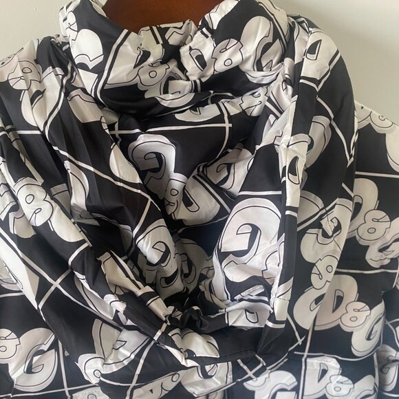 Dolce & Gabbana Quilted nylon jacket with hood and DG logo print - Picture 9 of 13